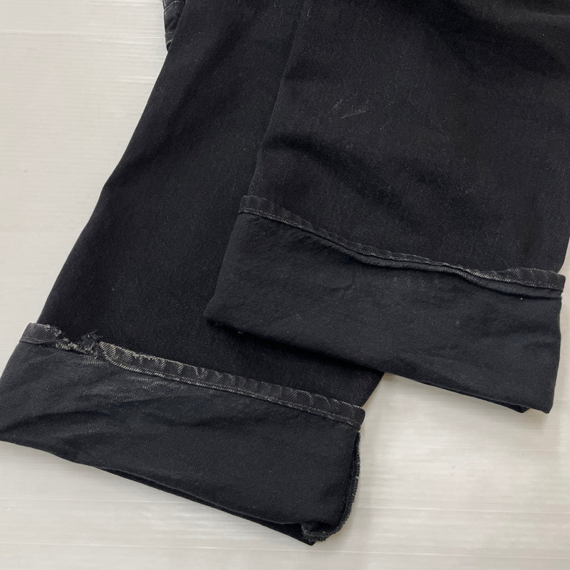 【現状渡し品】【メンズ】 LOUIS VUITTON ルイ・ヴィトン MONOGRAM DETROY DENIM PANTS RM261MQ K54 HUD48W モノグラム デストロイ デニム パンツ ボトムス ジーンズ 179-261011-sa-19-teih サイズ：30 カラー：ブラック 万代Net店