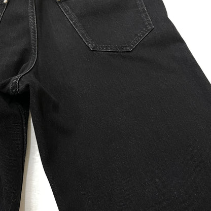 【現状渡し品】【メンズ】 LOUIS VUITTON ルイ・ヴィトン MONOGRAM DETROY DENIM PANTS RM261MQ K54 HUD48W モノグラム デストロイ デニム パンツ ボトムス ジーンズ 179-261011-sa-19-teih サイズ：30 カラー：ブラック 万代Net店