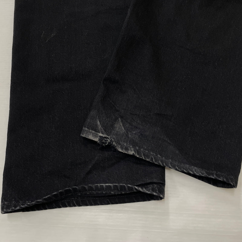 【現状渡し品】【メンズ】 LOUIS VUITTON ルイ・ヴィトン MONOGRAM DETROY DENIM PANTS RM261MQ K54 HUD48W モノグラム デストロイ デニム パンツ ボトムス ジーンズ 179-261011-sa-19-teih サイズ：30 カラー：ブラック 万代Net店