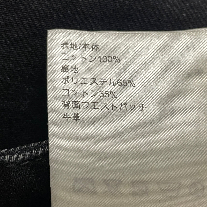 【現状渡し品】【メンズ】 LOUIS VUITTON ルイ・ヴィトン MONOGRAM DETROY DENIM PANTS RM261MQ K54 HUD48W モノグラム デストロイ デニム パンツ ボトムス ジーンズ 179-261011-sa-19-teih サイズ：30 カラー：ブラック 万代Net店