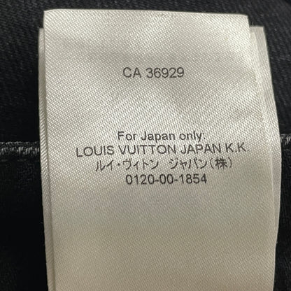 【現状渡し品】【メンズ】 LOUIS VUITTON ルイ・ヴィトン MONOGRAM DETROY DENIM PANTS RM261MQ K54 HUD48W モノグラム デストロイ デニム パンツ ボトムス ジーンズ 179-261011-sa-19-teih サイズ：30 カラー：ブラック 万代Net店