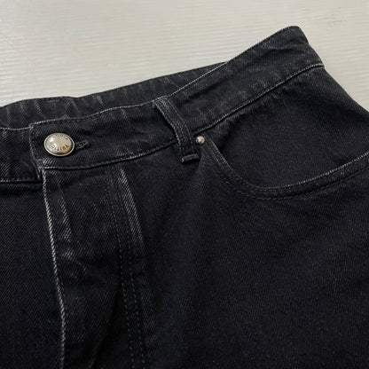 【現状渡し品】【メンズ】 LOUIS VUITTON ルイ・ヴィトン MONOGRAM DETROY DENIM PANTS RM261MQ K54 HUD48W モノグラム デストロイ デニム パンツ ボトムス ジーンズ 179-261011-sa-19-teih サイズ：30 カラー：ブラック 万代Net店