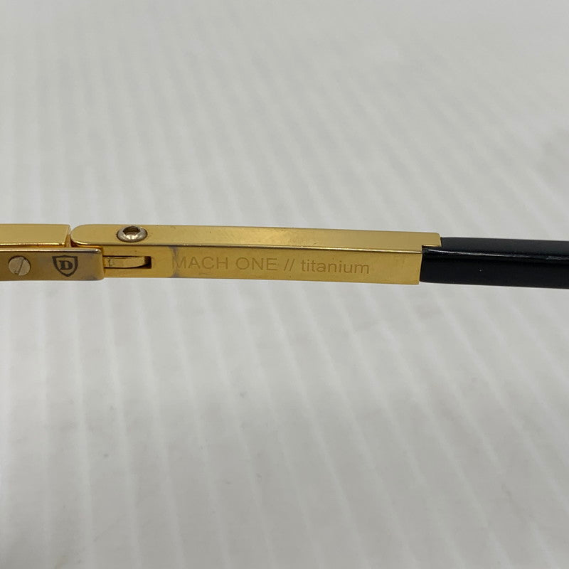 【中古品】【メンズ】 DITA ディタ MACH ONE DRX-2030B-59 マックワン サングラス アイウェア アビエーター 203-261014-ko-09-teih サイズ：59□17-127 カラー：ブラックゴールド 万代Net店