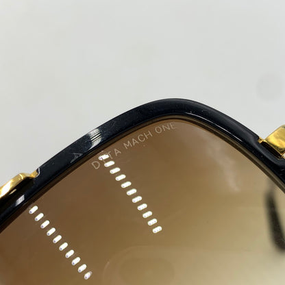 【中古品】【メンズ】 DITA ディタ MACH ONE DRX-2030B-59 マックワン サングラス アイウェア アビエーター 203-261014-ko-09-teih サイズ：59□17-127 カラー：ブラックゴールド 万代Net店