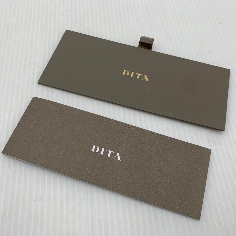【中古品】【メンズ】 DITA ディタ MACH ONE DRX-2030B-59 マックワン サングラス アイウェア アビエーター 203-261014-ko-09-teih サイズ：59□17-127 カラー：ブラックゴールド 万代Net店