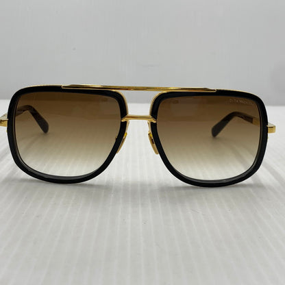 【中古品】【メンズ】 DITA ディタ MACH ONE DRX-2030B-59 マックワン サングラス アイウェア アビエーター 203-261014-ko-09-teih サイズ：59□17-127 カラー：ブラックゴールド 万代Net店