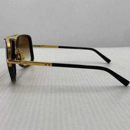 【中古品】【メンズ】 DITA ディタ MACH ONE DRX-2030B-59 マックワン サングラス アイウェア アビエーター 203-261014-ko-09-teih サイズ：59□17-127 カラー：ブラックゴールド 万代Net店