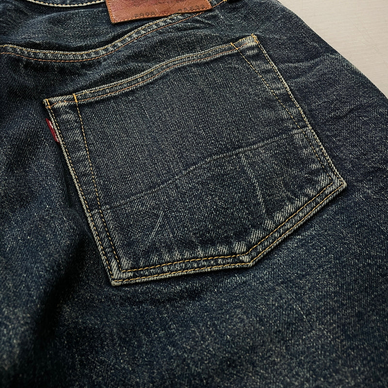 【中古品】【メンズ】 EVISU エヴィス 2000 NO.1 SPECIAL DENIM ロット2000 ナンバーワン スペシャル デニム ボトムス カモメ無し ジーンズ 156-261011-sa-18-teih サイズ：35 カラー：インディゴ 万代Net店
