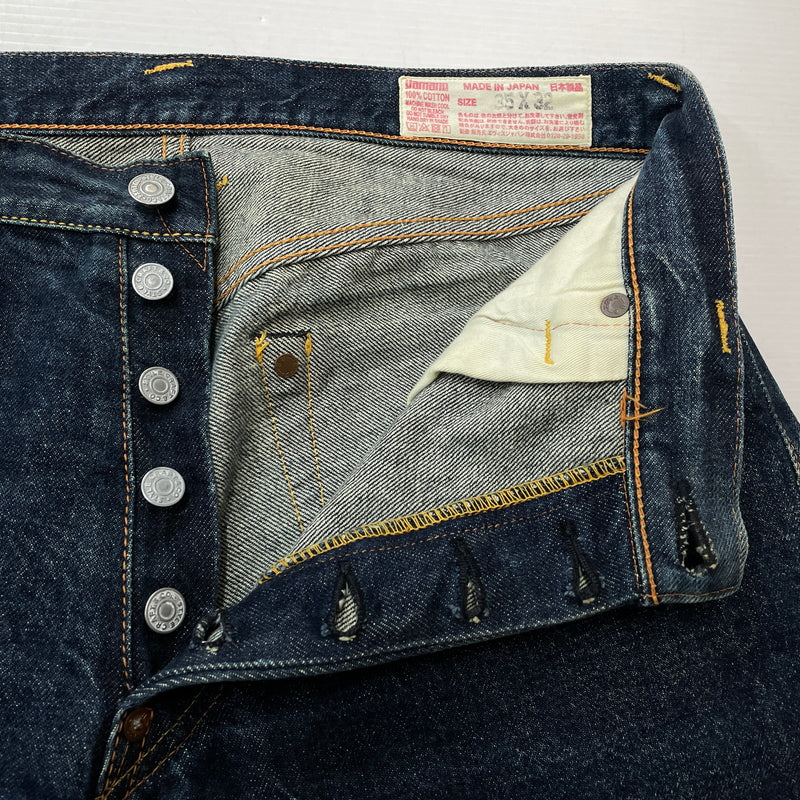 【中古品】【メンズ】 EVISU エヴィス 2000 NO.1 SPECIAL DENIM ロット2000 ナンバーワン スペシャル デニム ボトムス カモメ無し ジーンズ 156-261011-sa-18-teih サイズ：35 カラー：インディゴ 万代Net店