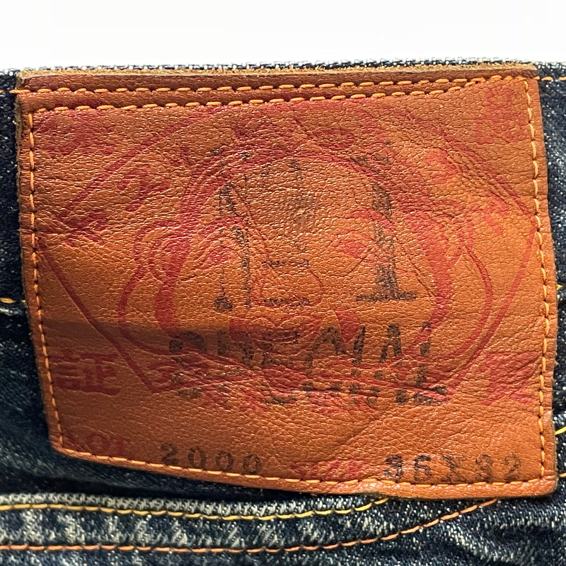 【中古品】【メンズ】 EVISU エヴィス 2000 NO.1 SPECIAL DENIM ロット2000 ナンバーワン スペシャル デニム ボトムス カモメ無し ジーンズ 156-261011-sa-18-teih サイズ：35 カラー：インディゴ 万代Net店