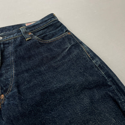 【中古品】【メンズ】 EVISU エヴィス 2000 NO.1 SPECIAL DENIM ロット2000 ナンバーワン スペシャル デニム ボトムス カモメ無し ジーンズ 156-261011-sa-18-teih サイズ：35 カラー：インディゴ 万代Net店