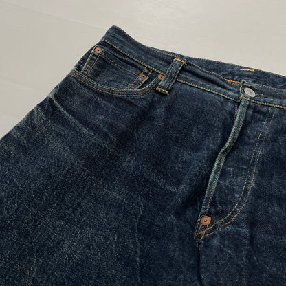 【中古品】【メンズ】 EVISU エヴィス 2000 NO.1 SPECIAL DENIM ロット2000 ナンバーワン スペシャル デニム ボトムス カモメ無し ジーンズ 156-261011-sa-18-teih サイズ：35 カラー：インディゴ 万代Net店