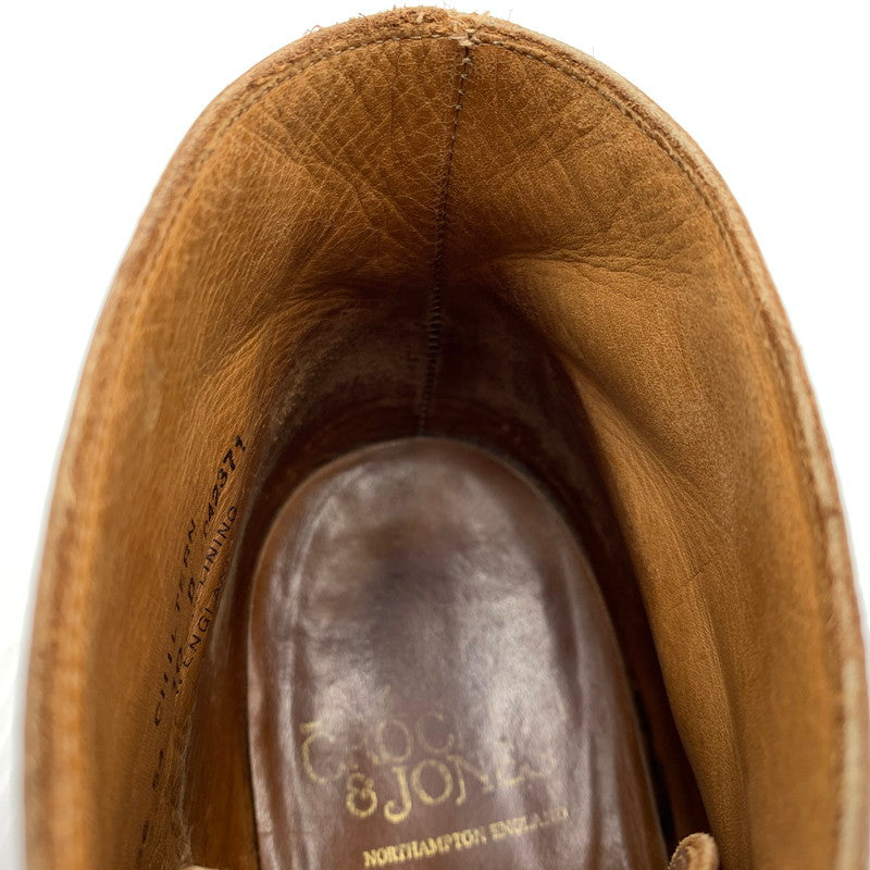 【中古品】【メンズ】 CROCKETT&JONES クロケットアンドジョーンズ CHILTERN BOOTS 8236 チルターンブーツ 靴 チャッカブーツ 164-261014-ko-04-teih サイズ：10D カラー：ブラウン 万代Net店