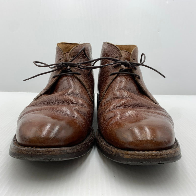 【中古品】【メンズ】 CROCKETT&JONES クロケットアンドジョーンズ CHILTERN BOOTS 8236 チルターンブーツ 靴 チャッカブーツ 164-261014-ko-04-teih サイズ：10D カラー：ブラウン 万代Net店