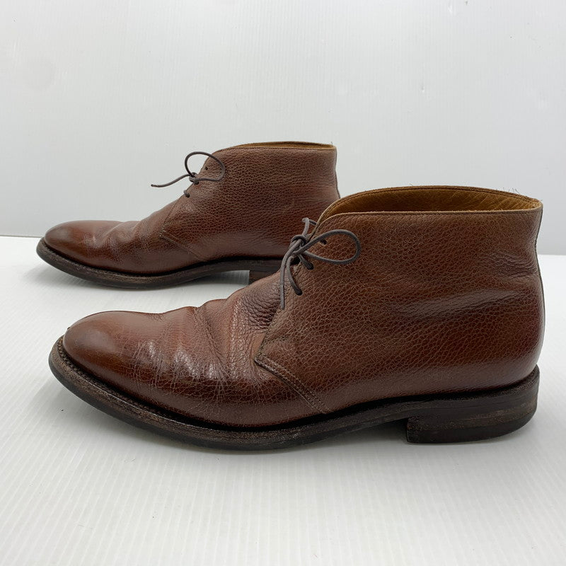 【中古品】【メンズ】 CROCKETT&JONES クロケットアンドジョーンズ CHILTERN BOOTS 8236 チルターンブーツ 靴 チャッカブーツ 164-261014-ko-04-teih サイズ：10D カラー：ブラウン 万代Net店