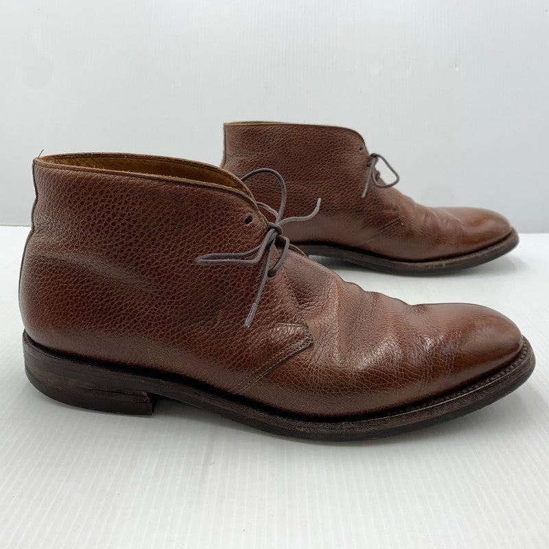 【中古品】【メンズ】 CROCKETT&JONES クロケットアンドジョーンズ CHILTERN BOOTS 8236 チルターンブーツ 靴 チャッカブーツ 164-261014-ko-04-teih サイズ：10D カラー：ブラウン 万代Net店