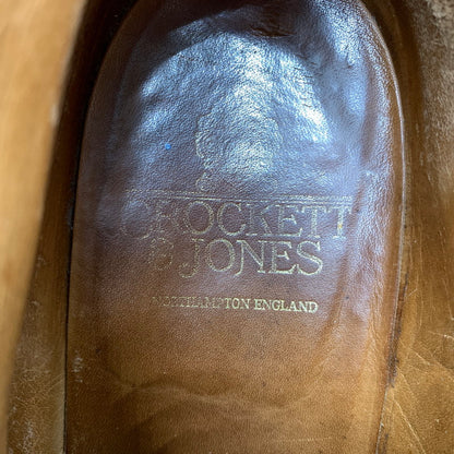 【中古品】【メンズ】 CROCKETT&JONES クロケットアンドジョーンズ CHILTERN BOOTS 8236 チルターンブーツ 靴 チャッカブーツ 164-261014-ko-04-teih サイズ：10D カラー：ブラウン 万代Net店