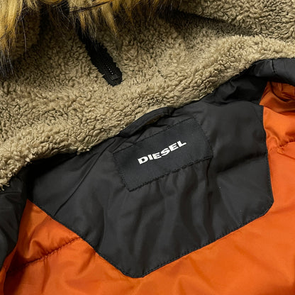 【中古品】【メンズ】 DIESEL ディーゼル N-3B エヌ スリー ビー アウター フライトジャケット 141-261011-sa-05-teih サイズ：M カラー：ブラック 万代Net店