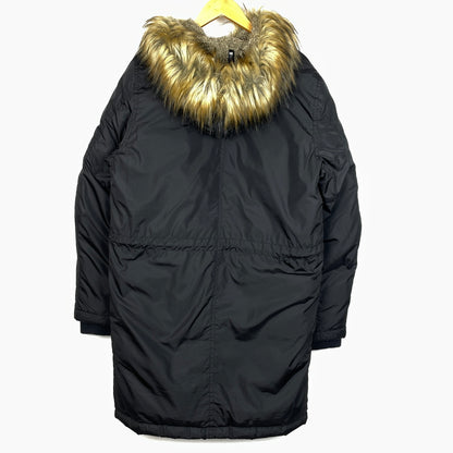 【中古品】【メンズ】 DIESEL ディーゼル N-3B エヌ スリー ビー アウター フライトジャケット 141-261011-sa-05-teih サイズ：M カラー：ブラック 万代Net店