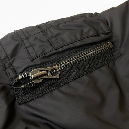 【中古品】【メンズ】 DIESEL ディーゼル N-3B エヌ スリー ビー アウター フライトジャケット 141-261011-sa-05-teih サイズ：M カラー：ブラック 万代Net店