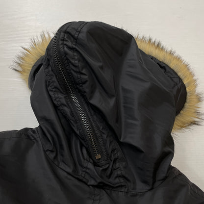 【中古品】【メンズ】 DIESEL ディーゼル N-3B エヌ スリー ビー アウター フライトジャケット 141-261011-sa-05-teih サイズ：M カラー：ブラック 万代Net店