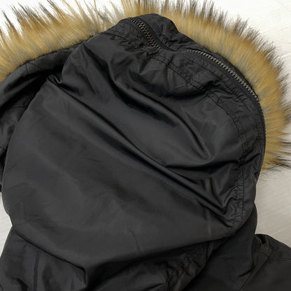 【中古品】【メンズ】 DIESEL ディーゼル N-3B エヌ スリー ビー アウター フライトジャケット 141-261011-sa-05-teih サイズ：M カラー：ブラック 万代Net店