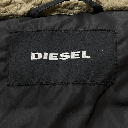 【中古品】【メンズ】 DIESEL ディーゼル N-3B エヌ スリー ビー アウター フライトジャケット 141-261011-sa-05-teih サイズ：M カラー：ブラック 万代Net店
