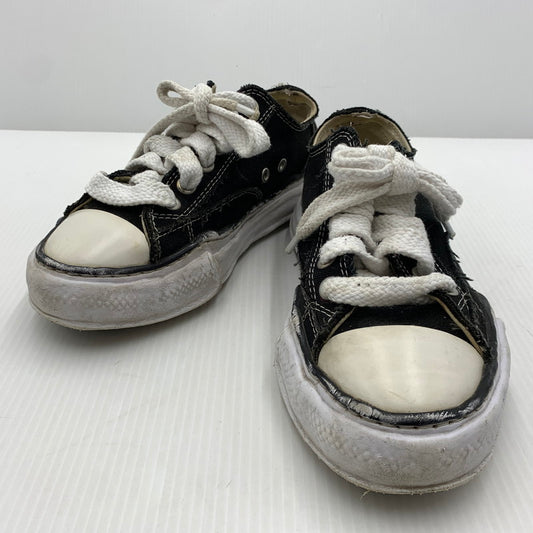 【中古品】【レディース】 MAISON MIHARA YASUHIRO メゾン ミハラ ヤスヒロ PETERSON LOW CANVAS SNEAKER A01FW702 ピーターソン ローキャンバス スニーカー 靴 シューズ 167-261014-ko-05-teih サイズ：37 カラー：ブラック 万代Net店