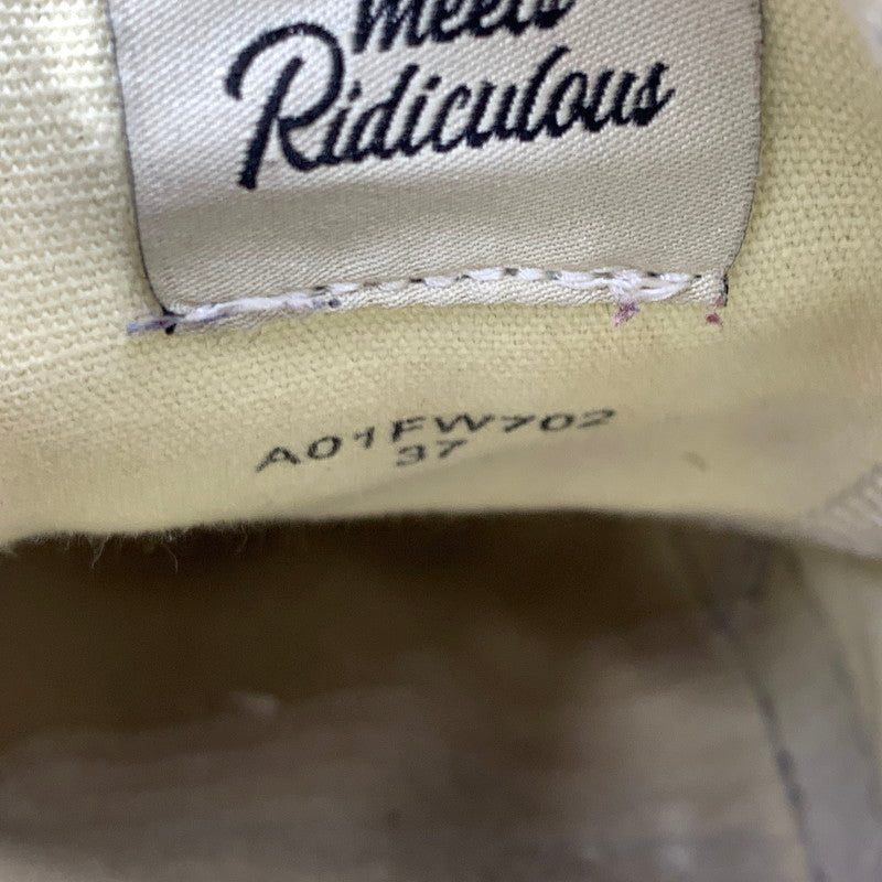 【中古品】【レディース】 MAISON MIHARA YASUHIRO メゾン ミハラ ヤスヒロ PETERSON LOW CANVAS SNEAKER A01FW702 ピーターソン ローキャンバス スニーカー 靴 シューズ 167-261014-ko-05-teih サイズ：37 カラー：ブラック 万代Net店