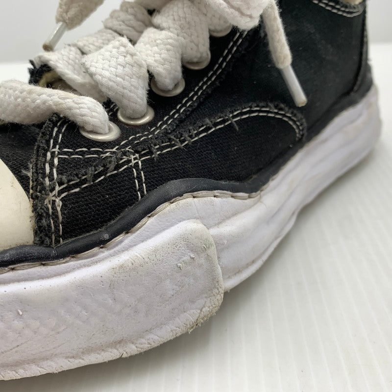 【中古品】【レディース】 MAISON MIHARA YASUHIRO メゾン ミハラ ヤスヒロ PETERSON LOW CANVAS SNEAKER A01FW702 ピーターソン ローキャンバス スニーカー 靴 シューズ 167-261014-ko-05-teih サイズ：37 カラー：ブラック 万代Net店