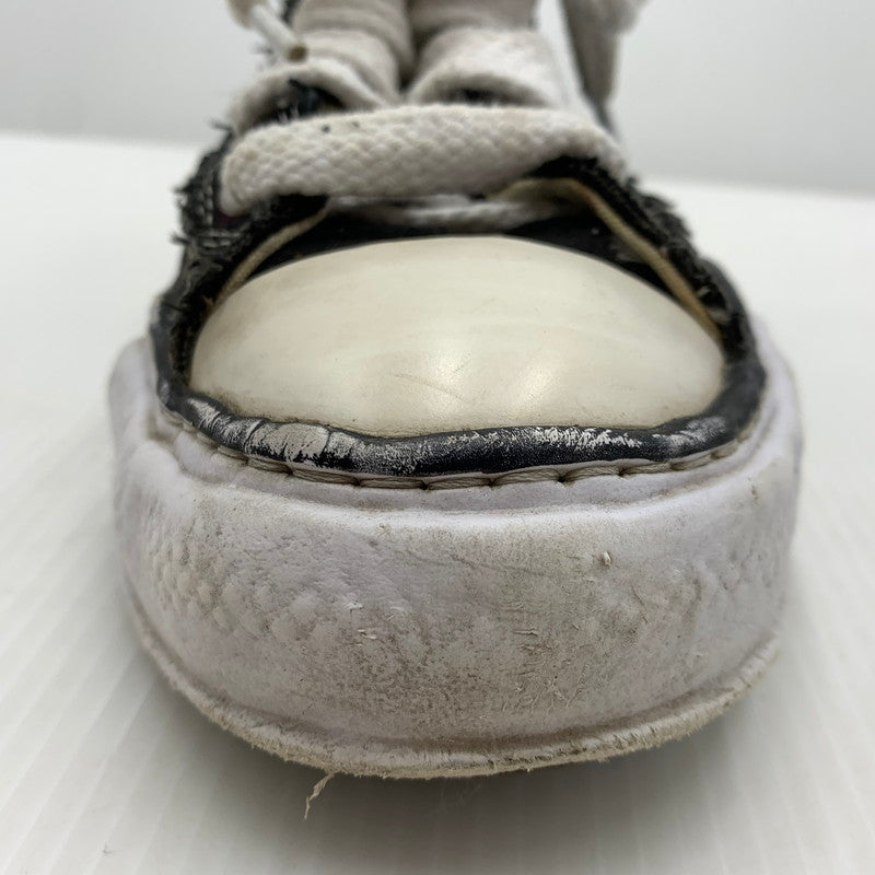 【中古品】【レディース】 MAISON MIHARA YASUHIRO メゾン ミハラ ヤスヒロ PETERSON LOW CANVAS SNEAKER A01FW702 ピーターソン ローキャンバス スニーカー 靴 シューズ 167-261014-ko-05-teih サイズ：37 カラー：ブラック 万代Net店
