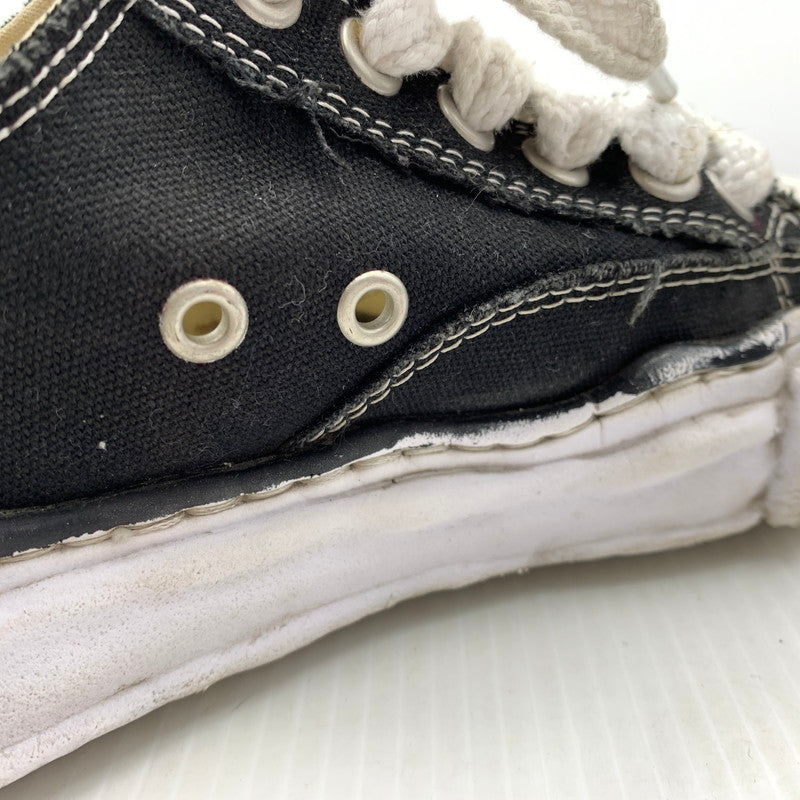 【中古品】【レディース】 MAISON MIHARA YASUHIRO メゾン ミハラ ヤスヒロ PETERSON LOW CANVAS SNEAKER A01FW702 ピーターソン ローキャンバス スニーカー 靴 シューズ 167-261014-ko-05-teih サイズ：37 カラー：ブラック 万代Net店