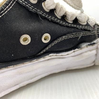【中古品】【レディース】 MAISON MIHARA YASUHIRO メゾン ミハラ ヤスヒロ PETERSON LOW CANVAS SNEAKER A01FW702 ピーターソン ローキャンバス スニーカー 靴 シューズ 167-261014-ko-05-teih サイズ：37 カラー：ブラック 万代Net店