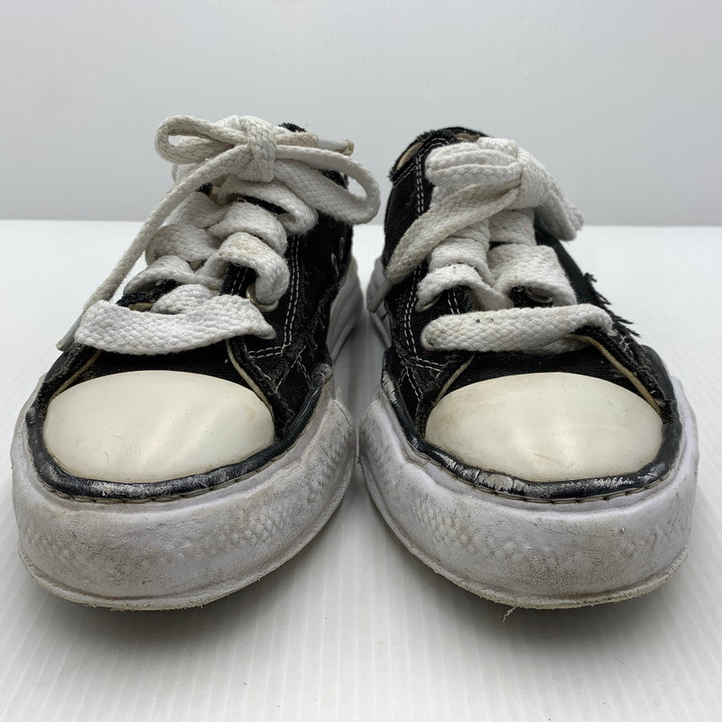 【中古品】【レディース】 MAISON MIHARA YASUHIRO メゾン ミハラ ヤスヒロ PETERSON LOW CANVAS SNEAKER A01FW702 ピーターソン ローキャンバス スニーカー 靴 シューズ 167-261014-ko-05-teih サイズ：37 カラー：ブラック 万代Net店