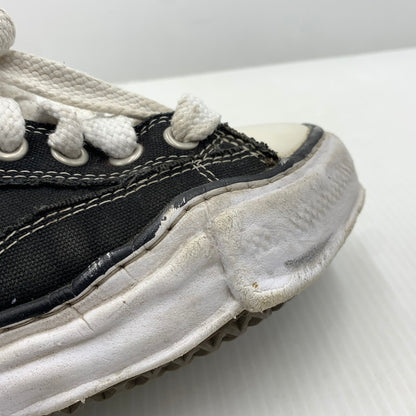 【中古品】【レディース】 MAISON MIHARA YASUHIRO メゾン ミハラ ヤスヒロ PETERSON LOW CANVAS SNEAKER A01FW702 ピーターソン ローキャンバス スニーカー 靴 シューズ 167-261014-ko-05-teih サイズ：37 カラー：ブラック 万代Net店