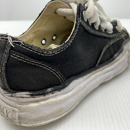【中古品】【レディース】 MAISON MIHARA YASUHIRO メゾン ミハラ ヤスヒロ PETERSON LOW CANVAS SNEAKER A01FW702 ピーターソン ローキャンバス スニーカー 靴 シューズ 167-261014-ko-05-teih サイズ：37 カラー：ブラック 万代Net店