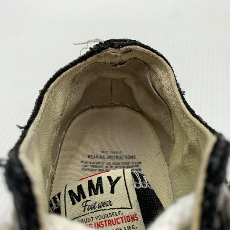 【中古品】【レディース】 MAISON MIHARA YASUHIRO メゾン ミハラ ヤスヒロ PETERSON LOW CANVAS SNEAKER A01FW702 ピーターソン ローキャンバス スニーカー 靴 シューズ 167-261014-ko-05-teih サイズ：37 カラー：ブラック 万代Net店