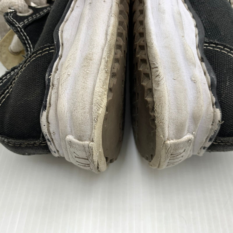 【中古品】【レディース】 MAISON MIHARA YASUHIRO メゾン ミハラ ヤスヒロ PETERSON LOW CANVAS SNEAKER A01FW702 ピーターソン ローキャンバス スニーカー 靴 シューズ 167-261014-ko-05-teih サイズ：37 カラー：ブラック 万代Net店