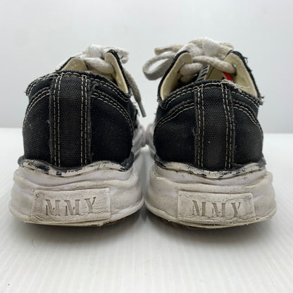 【中古品】【レディース】 MAISON MIHARA YASUHIRO メゾン ミハラ ヤスヒロ PETERSON LOW CANVAS SNEAKER A01FW702 ピーターソン ローキャンバス スニーカー 靴 シューズ 167-261014-ko-05-teih サイズ：37 カラー：ブラック 万代Net店