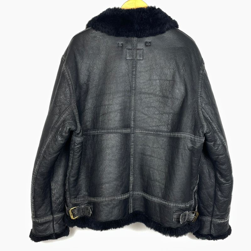 【中古品】【メンズ】 MORGAN PRODUCTIONS モーガンプロダクションズ B-3 ビースリー アウター 145-261011-sa-03-teih サイズ：42 カラー：ブラック 万代Net店