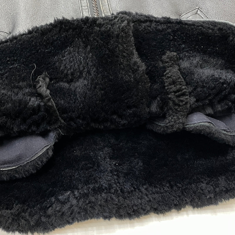 【中古品】【メンズ】 MORGAN PRODUCTIONS モーガンプロダクションズ B-3 ビースリー アウター 145-261011-sa-03-teih サイズ：42 カラー：ブラック 万代Net店