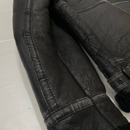 【中古品】【メンズ】 MORGAN PRODUCTIONS モーガンプロダクションズ B-3 ビースリー アウター 145-261011-sa-03-teih サイズ：42 カラー：ブラック 万代Net店