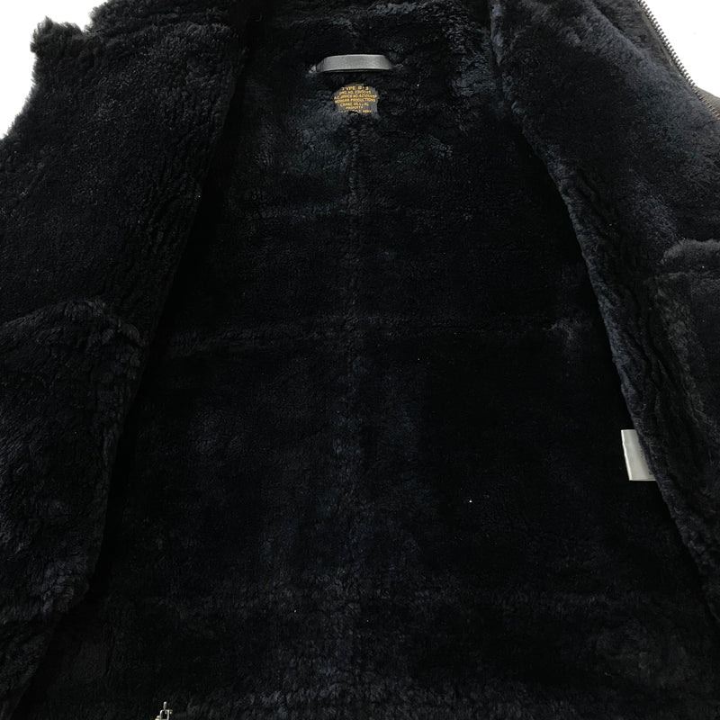 【中古品】【メンズ】 MORGAN PRODUCTIONS モーガンプロダクションズ B-3 ビースリー アウター 145-261011-sa-03-teih サイズ：42 カラー：ブラック 万代Net店