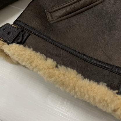 【現状渡し品】【メンズ】 PROTECH プロテック B-3 JACKET ビースリー ジャケット アウター 145-261011-sa-04-teih サイズ：42 カラー：ブラウン 万代Net店