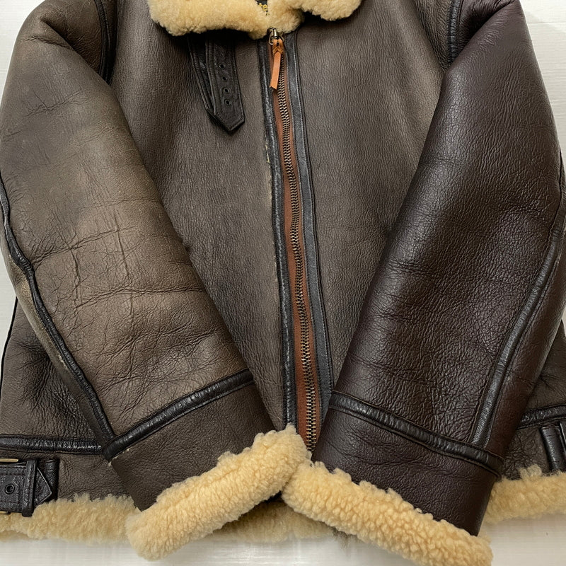 【現状渡し品】【メンズ】 PROTECH プロテック B-3 JACKET ビースリー ジャケット アウター 145-261011-sa-04-teih サイズ：42 カラー：ブラウン 万代Net店