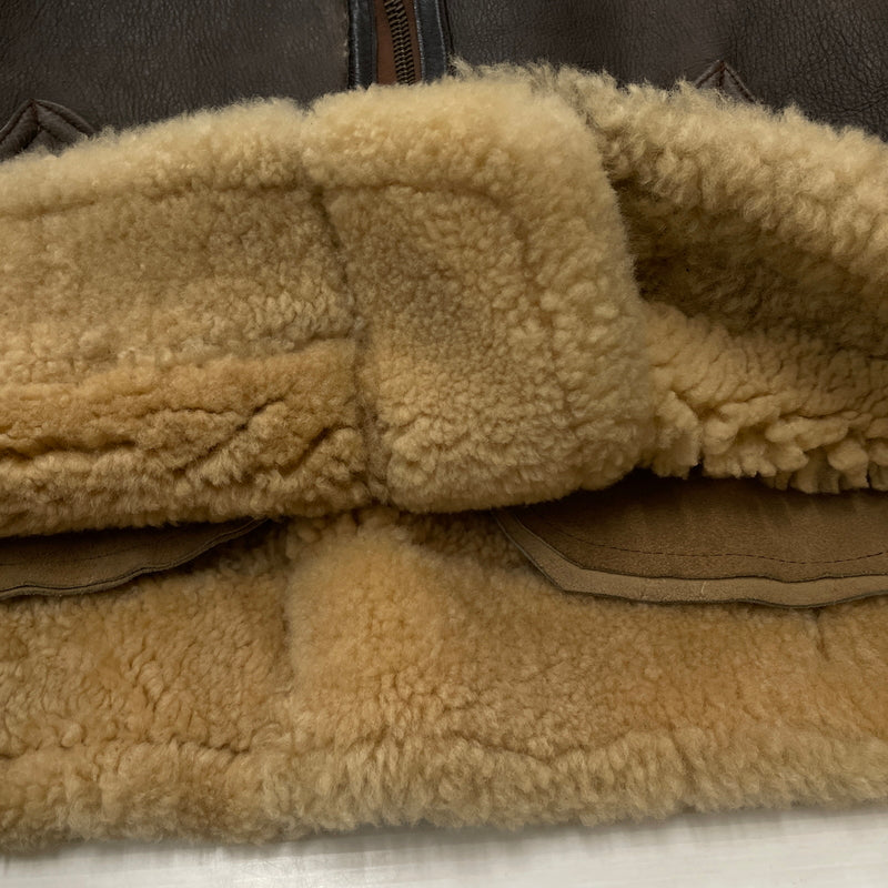 【現状渡し品】【メンズ】 PROTECH プロテック B-3 JACKET ビースリー ジャケット アウター 145-261011-sa-04-teih サイズ：42 カラー：ブラウン 万代Net店