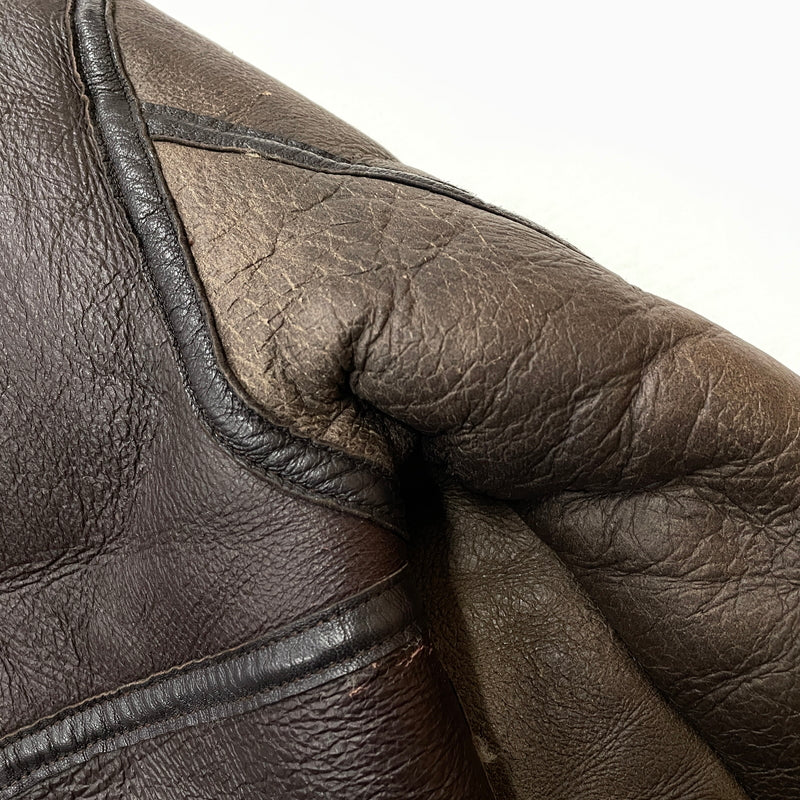 【現状渡し品】【メンズ】 PROTECH プロテック B-3 JACKET ビースリー ジャケット アウター 145-261011-sa-04-teih サイズ：42 カラー：ブラウン 万代Net店