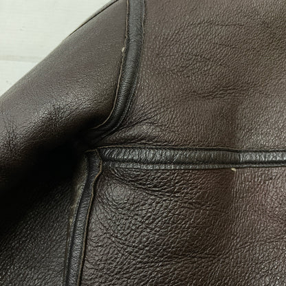 【現状渡し品】【メンズ】 PROTECH プロテック B-3 JACKET ビースリー ジャケット アウター 145-261011-sa-04-teih サイズ：42 カラー：ブラウン 万代Net店