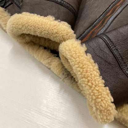 【現状渡し品】【メンズ】 PROTECH プロテック B-3 JACKET ビースリー ジャケット アウター 145-261011-sa-04-teih サイズ：42 カラー：ブラウン 万代Net店