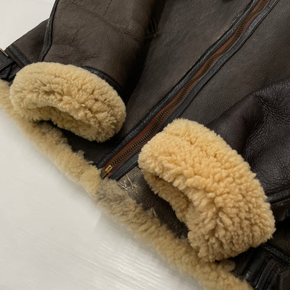 【現状渡し品】【メンズ】 PROTECH プロテック B-3 JACKET ビースリー ジャケット アウター 145-261011-sa-04-teih サイズ：42 カラー：ブラウン 万代Net店